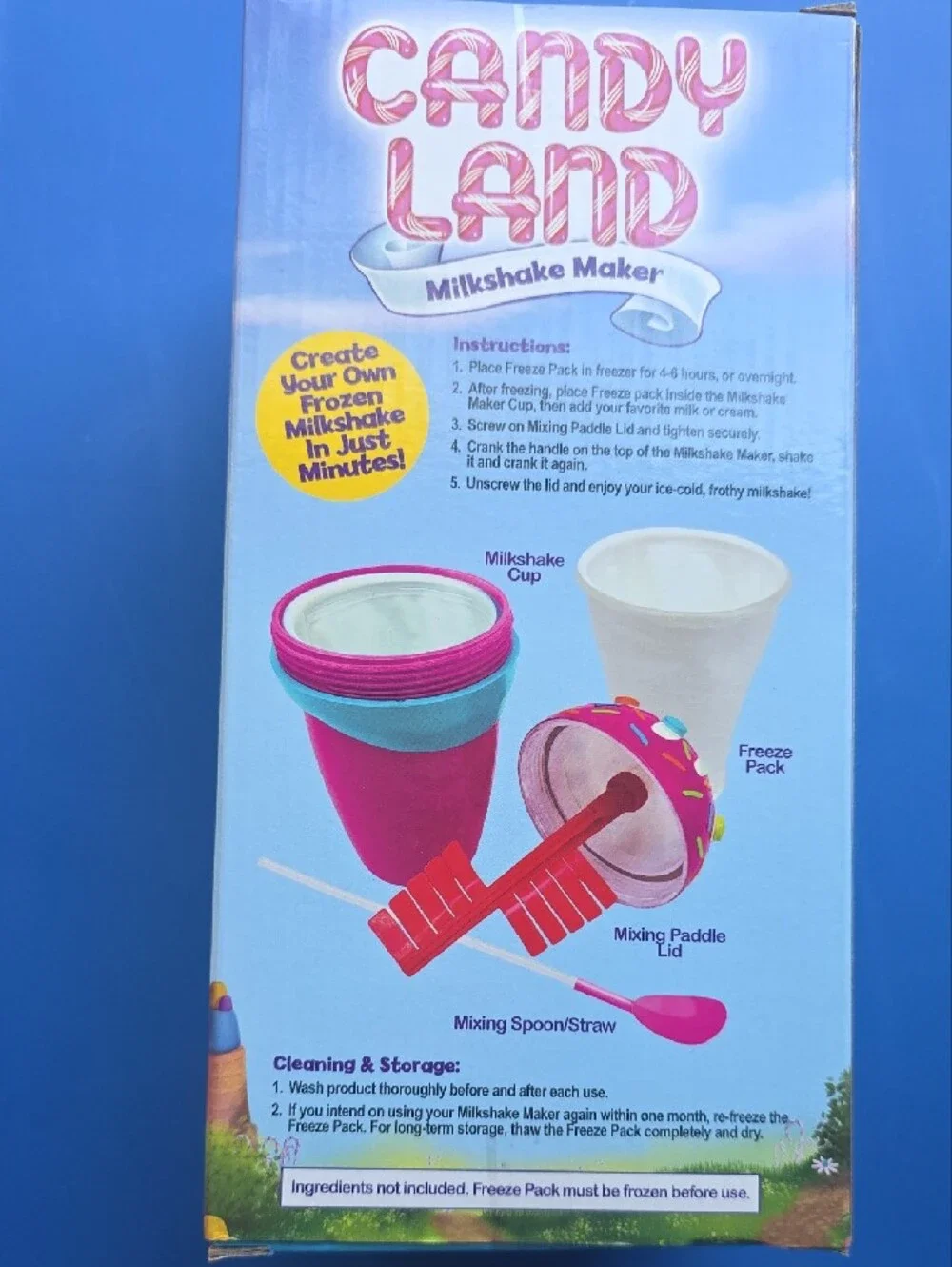 Big Time Toys Candyland Milkshake Maker Age Group 5 and Up